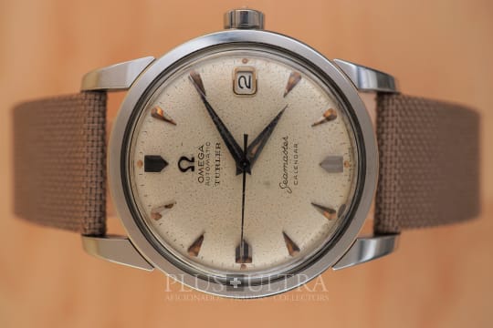 Omega Seamaster Calendar Automatic, Tropical Patina & Turler DoubleSigned