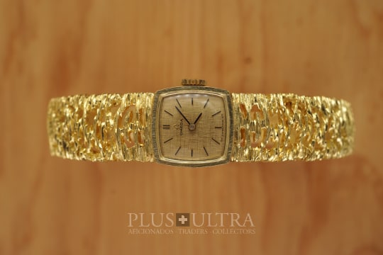 Omega Gilbert Albert-Set Frisson d'Or: Naturalistic Ladies-Bracelet