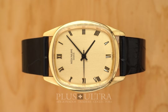 Patek Philippe Backwinder: Pure Beauty / Symmetry Cushion-Shape-in-Round