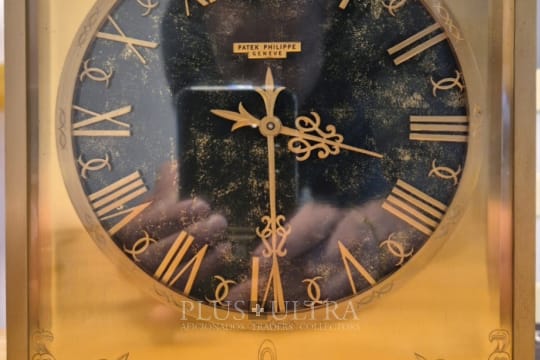 Patek Philippe "Perpetual Jade" Decorative Desk-Clock: Special, Solar, Serviced