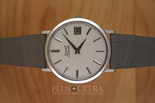 Piaget Early Altiplano Perspective-Dial: 3D-Index-DateJust, UltraThin