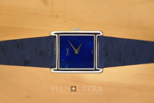 Blue Stone Tank: Lapis Louis Piaget Lapis Lazuli Louis Tank: Thin & Rare