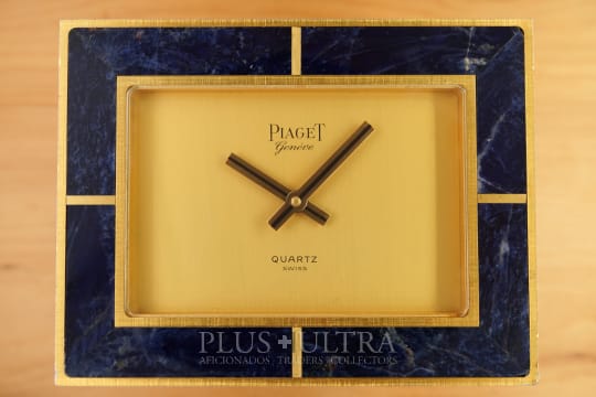 Piaget Lapis Lazuli-Desk Clock, Beta21