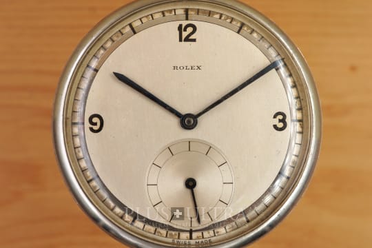 Rolex Pocketwatch: Swordhands Two-Tone Mirror-Ring-Dial, Mirrolex