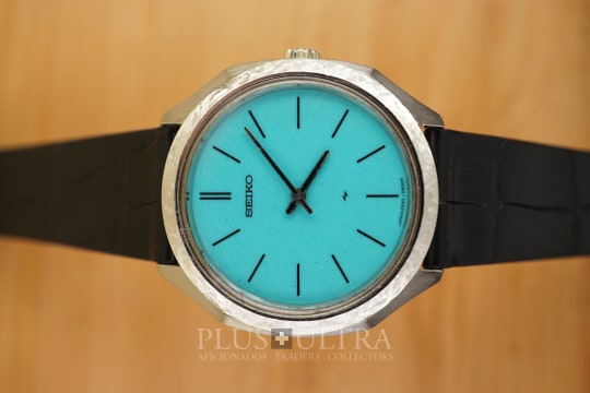 Seiko Chariot Tiffany-Turquoise, Pre-Credor StoneDial