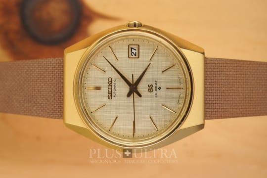 Rare Hi-Beat GS: Vintage Grammar of Design, Tanaka Seiko Grand Hi-Beat: Grammar of Design, Linen, Rare