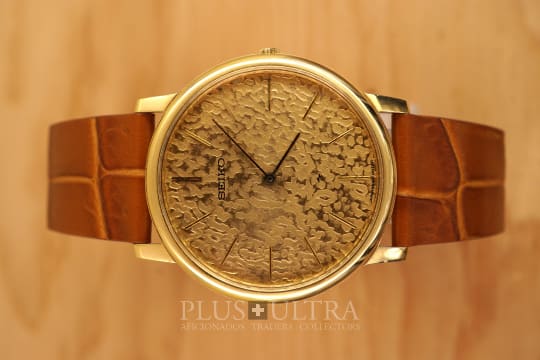 Seiko GoldFeather UTD-Calatrava / -Altiplano: Monocoque & Organic Dial Credor