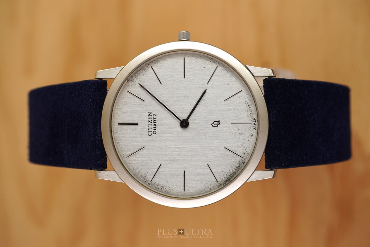 Worldrecord-Thin: 1mm Citizen Quartz, Rare & Important
