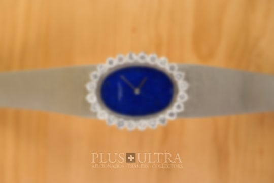 Audemars Piguet Ladies Lapis-Ellipse w/ Diamonds: StoneDial & Integrated Bracelet