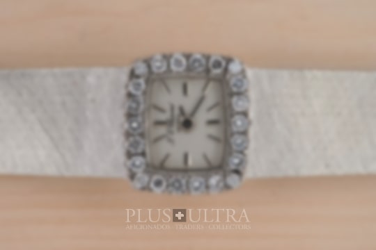 Chopard Vintage White Gold Ladies Diamond Bracelet Watch