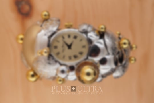 Bueche Girod Ladies Naturalistic Nautilus Ellipse Bangle, Rare / Unique Gilbert Albert Jewellery