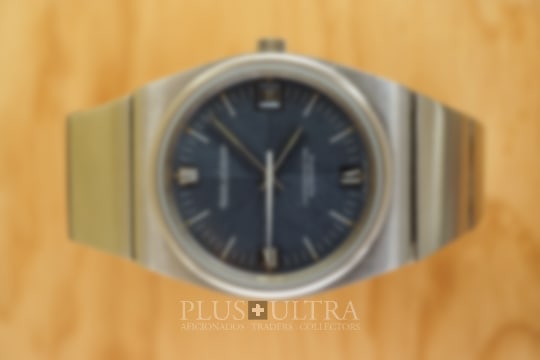 Jaeger LeCoultre Royal Chronometre MasterMariner: TwoTone-Blue SectorDial, rare cal906