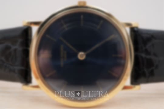 Patek Philippe Vintage Blue-Gold Sunburst Calatrava