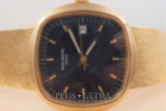 Patek Philippe Iconic 70s Bluegold Jumbo TV-Screen: Beta 21