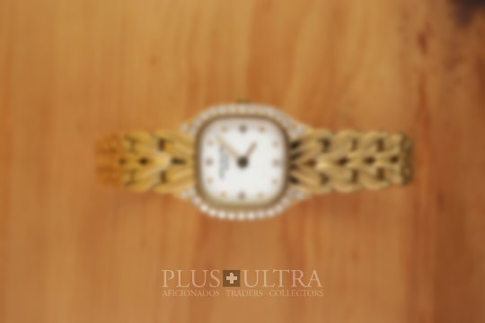 Patek Philippe Flamme: Ladies Diamonds-Fire & Integrated Bracelet-Flame