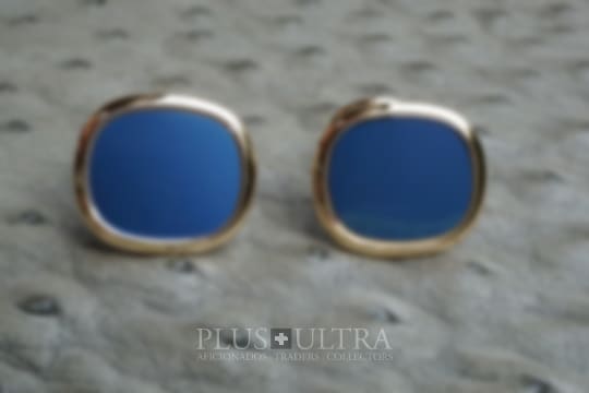 Patek Philippe Ellipse Cufflinks, Full Set