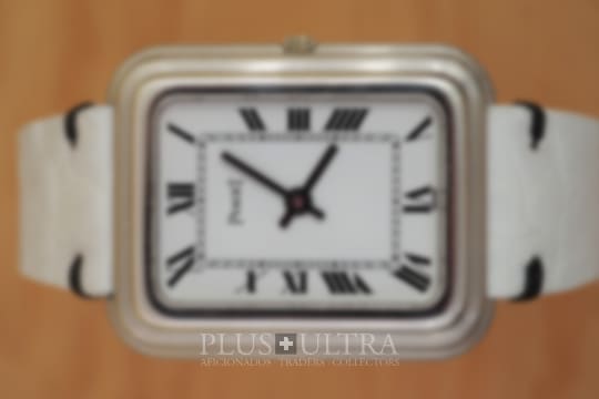 Piaget Rare & Early White Beta21: Integrated Milanaise-Bracelet & TwoTone, Cartier-Dial