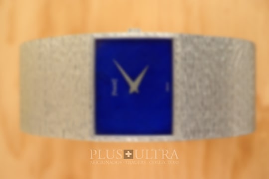 Piaget Rectangular Bracelet: Max-Lapis Lazuli Stone, Rare & Best Cuffwatch