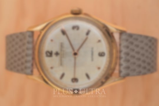 Vacheron Constantin Patrimony, 1st Automatic Calatrava: Rare & Important Bumper cal477, Magic Dial