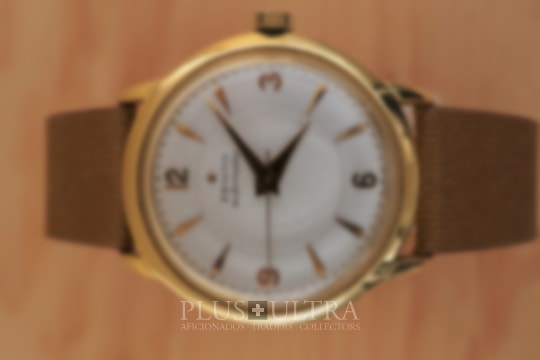 Zenith Guilloche Dial Bumper cal133.8 Calatrava, Factory-Serviced