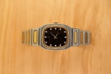 Eterna Sparkling 125th-Anniversary Eterna: CXXV Sapphire & Diamonds, Ladies 80s-Mirror Bicolor