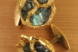 Gubelin Naturalistic StoneDial-CuffLinks: Mother-of-Pearl, Gilbert Albert