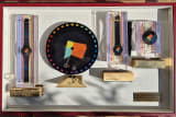 Artist Set: Op Art Mystique in Ceramic, Limited Movado Pop Artist Series: Yaacov Agam Set, Ceramic & Mystery, Limited Edition