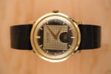 Movado Engine-Turned Dial 1950s Bumper Automatic