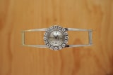 Rare Diamonds-Duoplan Avant-Garde Omega Rare Ladies Diamonds-DuoPlan, Backwinder