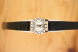 Rare Diamonds-Duoplan Avant-Garde Omega Rare Ladies Diamonds-DuoPlan, Backwinder