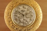 Piaget Shantung PocketWatch: UltraThin Linen Flying Saucer, 50 Shades of Gold UFO