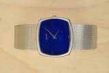 Blue & Stoned in TV: Lapis Lazuli Piaget TV Lapis Lazuli Dial, Integrated Bracelet, Rare