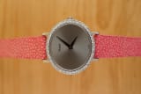 Piaget Super-Thin Ladies Ellipse: Diamonds & Monochrome Sunburst