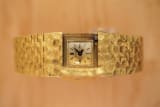 Concealed Dial, Secret Ladies-Bracelet Backwinder Piaget Hammered Secret Ladies-Bracelet: Concealed Dial & Backwinder