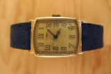 Vacheron Constantin Art-Deco Curved Gondole, DoubleSigned Gubelin Lucerne, Georges Croisier