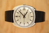 Vacheron Constantin Linen-Dial Important Automatic: Rare Whitegold-Cased Ruby-Rollers K1072