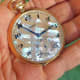 Alpina Mother-of-Pearl Monocoque-Pocketwatch, DoubleSigned