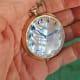 Alpina Mother-of-Pearl Monocoque-Pocketwatch, DoubleSigned