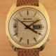 Bulova AccuQuartz: Important Quartz under Sand-Dial in 18K