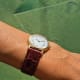 Cartier Deux Ors Ellipse: Rare Ladies Classic Santos-Arcade