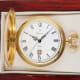 Eterna Limited Edition Massive Gold Royal Quartz Pocket-Watch, Rare