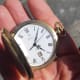 Eterna Limited Edition Massive Gold Royal Quartz Pocket-Watch, Rare
