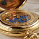 Eterna Limited Edition Massive Gold Royal Quartz Pocket-Watch, Rare