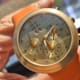 Ikepod Hemipode Grande Date Chronometer: Dutch Orange in 18K-Monocoque by Marc Newson, Gen1 UFO