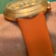Ikepod Hemipode Grande Date Chronometer: Dutch Orange in 18K-Monocoque by Marc Newson, Gen1 UFO