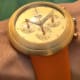 Ikepod Hemipode Grande Date Chronometer: Dutch Orange in 18K-Monocoque by Marc Newson, Gen1 UFO