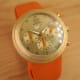 Ikepod Hemipode Grande Date Chronometer: Dutch Orange in 18K-Monocoque by Marc Newson, Gen1 UFO