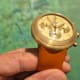 Ikepod Hemipode Grande Date Chronometer: Dutch Orange in 18K-Monocoque by Marc Newson, Gen1 UFO