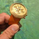 Ikepod Hemipode Grande Date Chronometer: Dutch Orange in 18K-Monocoque by Marc Newson, Gen1 UFO