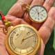 IWC Pendant- / PocketWatch, Rare Quartz w/ Breguet-Hands